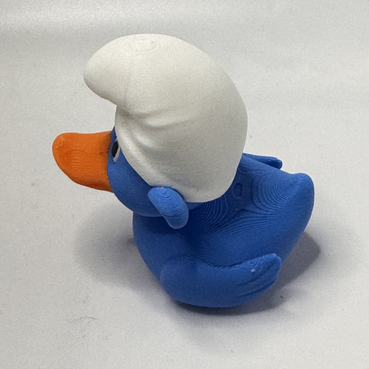 Blue Tiny Village Dweller Dash Duck - side view