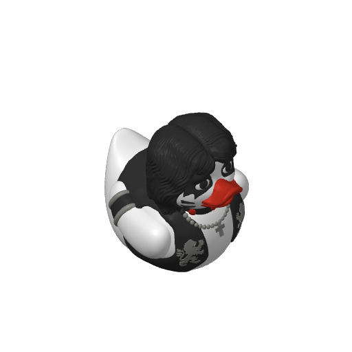 Catman Drummer Rocker Dash Duck (3D render, made to order)
