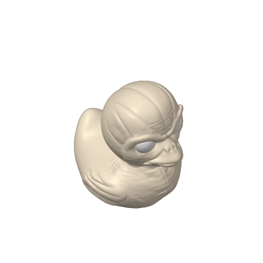 Fleshless Horror Being Dash Duck (3D render, made to order)