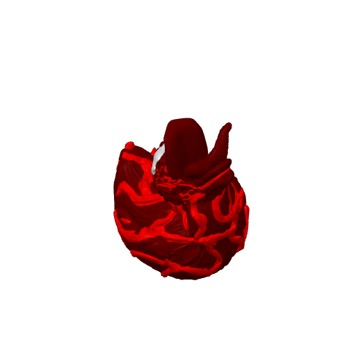 Red Goo Chaos Dash Duck (3D render, made to order)