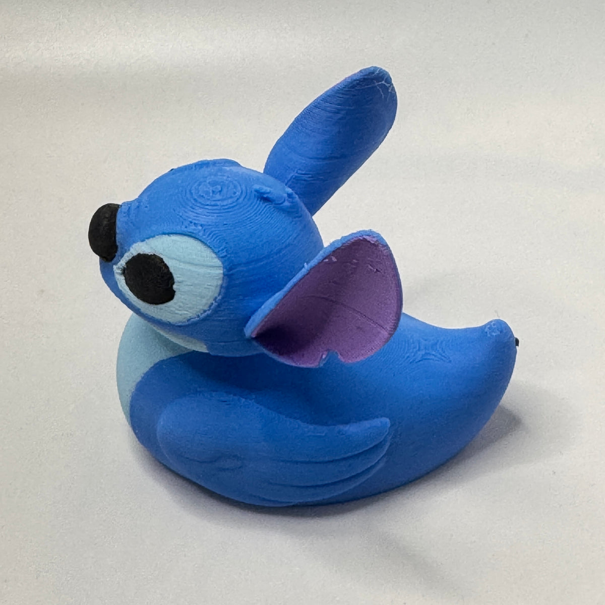 Blue Experiment Alien Dash Duck - side view