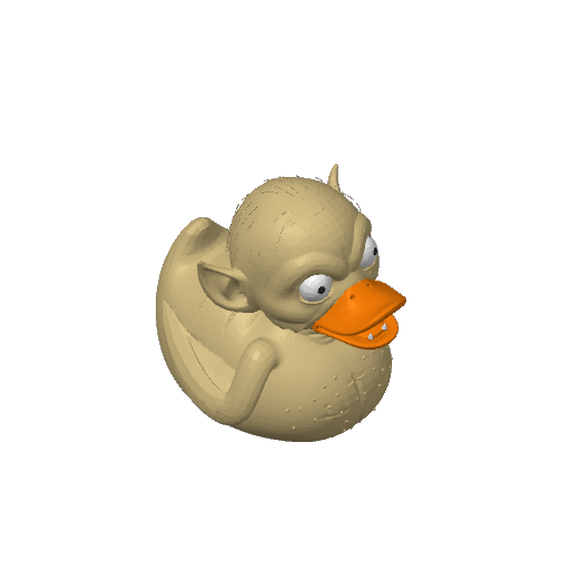 Precious Obsessed Creature Dash Duck (3D render, made to order)