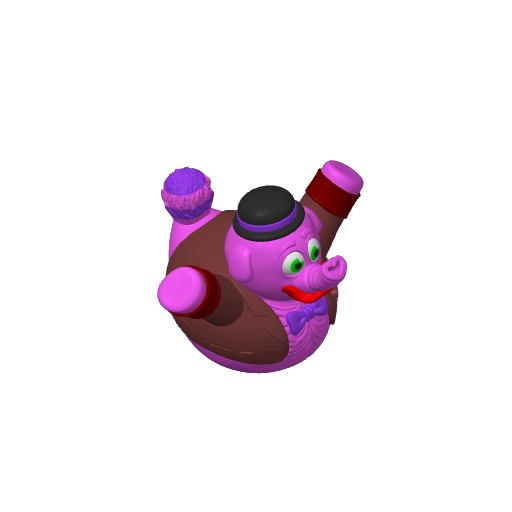 Cotton Candy Imaginary Friend Dash Duck (3D render, made to order)