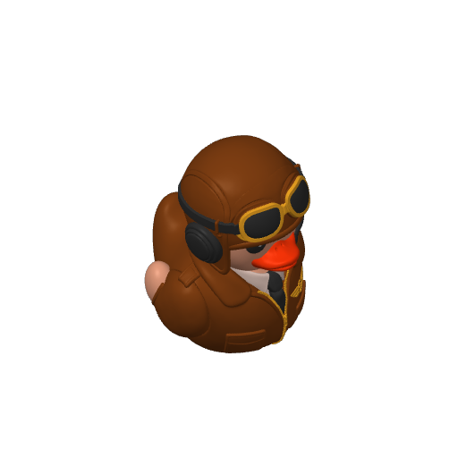 Cockpit Flying Ace Dash Duck (3D render, made to order)