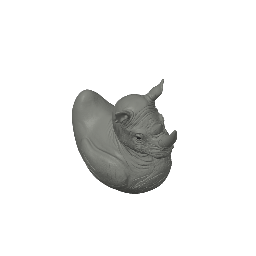 Horned Savanna Tank Dash Duck (3D render, made to order)
