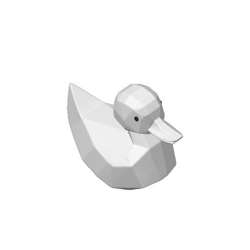 Angular Patterned Design Dash Duck (3D render, made to order)
