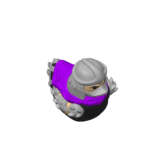 Spiked Armor Blade Villain Dash Duck (3D render, made to order)