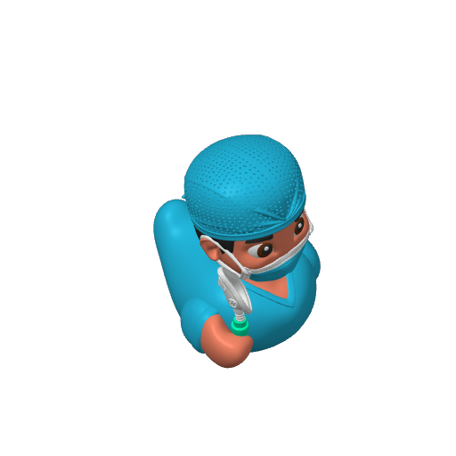 Sleep Inducing Mask Doctor Guy Dash Duck (3D render, made to order)