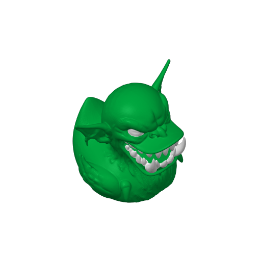 Green Mischief Maker Dash Duck (3D render, made to order)