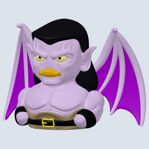 Towering Giant Warrior Dash Duck (3D render, made to order)