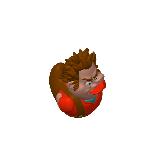 Giant Fisted Arcade Wrecker Dash Duck (Version 3) (3D render, made to order)