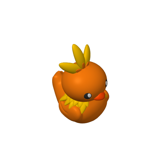 Chick Fire Starter Dash Duck (3D render, made to order)