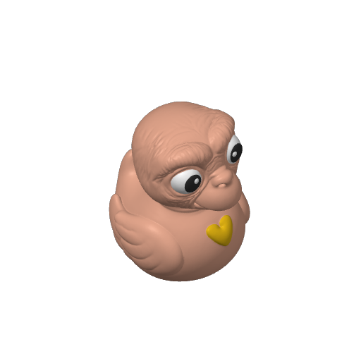 Phone Home Alien Dash Duck (3D render, made to order)