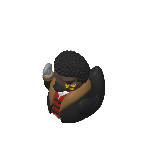 Hook Handed Mirror Summoned Dash Duck (3D render, made to order)