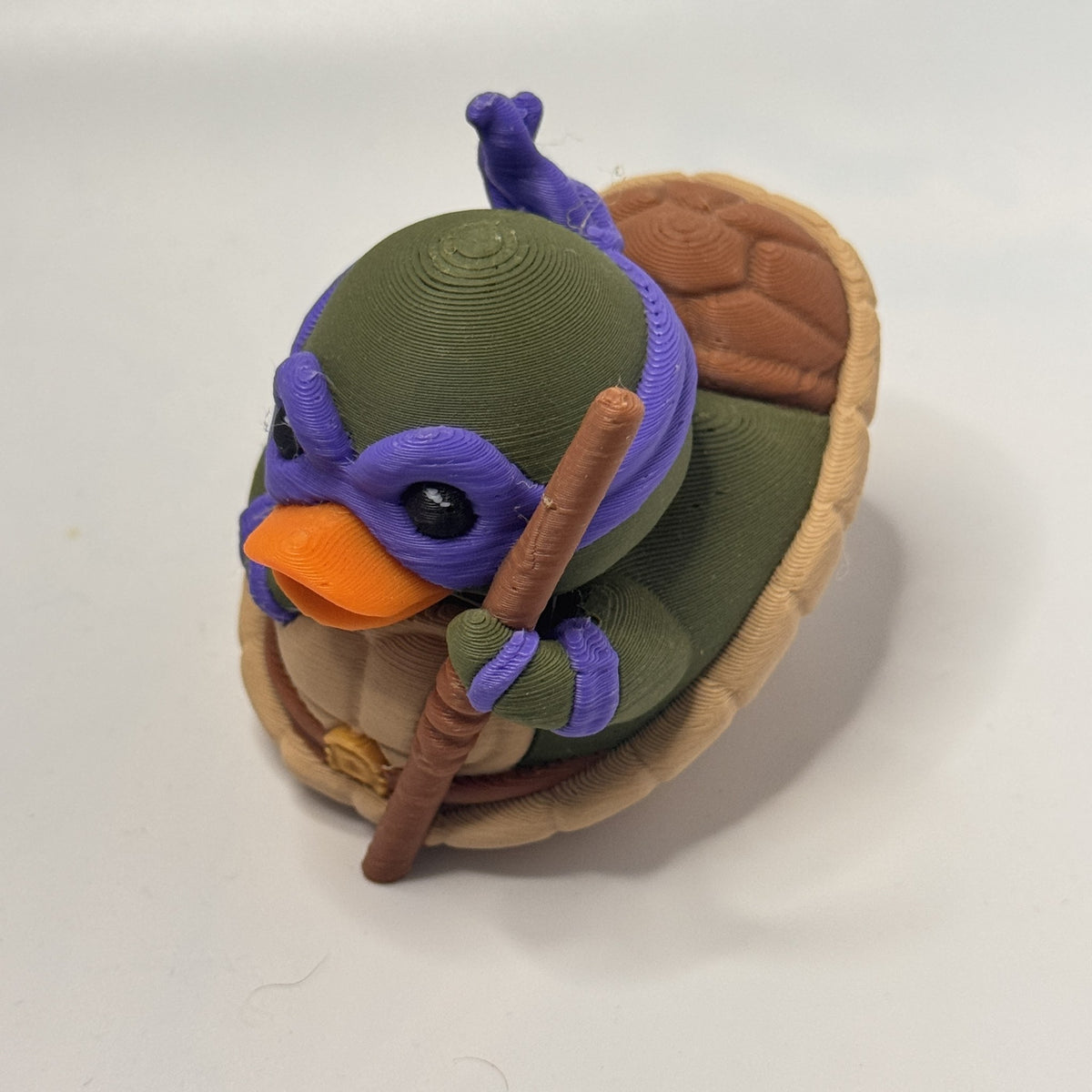 Purple Masked Inventor Turtle Dash Duck