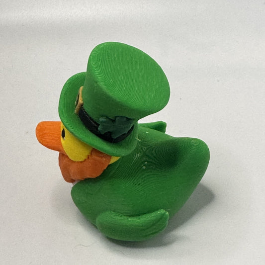 Leprechaun Duck - side view