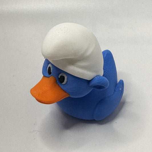 Blue Tiny Village Dweller Dash Duck