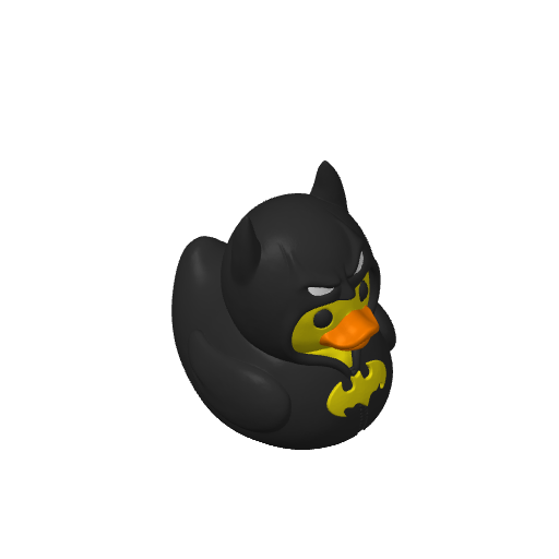 Caped Night Hero Pajama Dash Duck (3D render, made to order)
