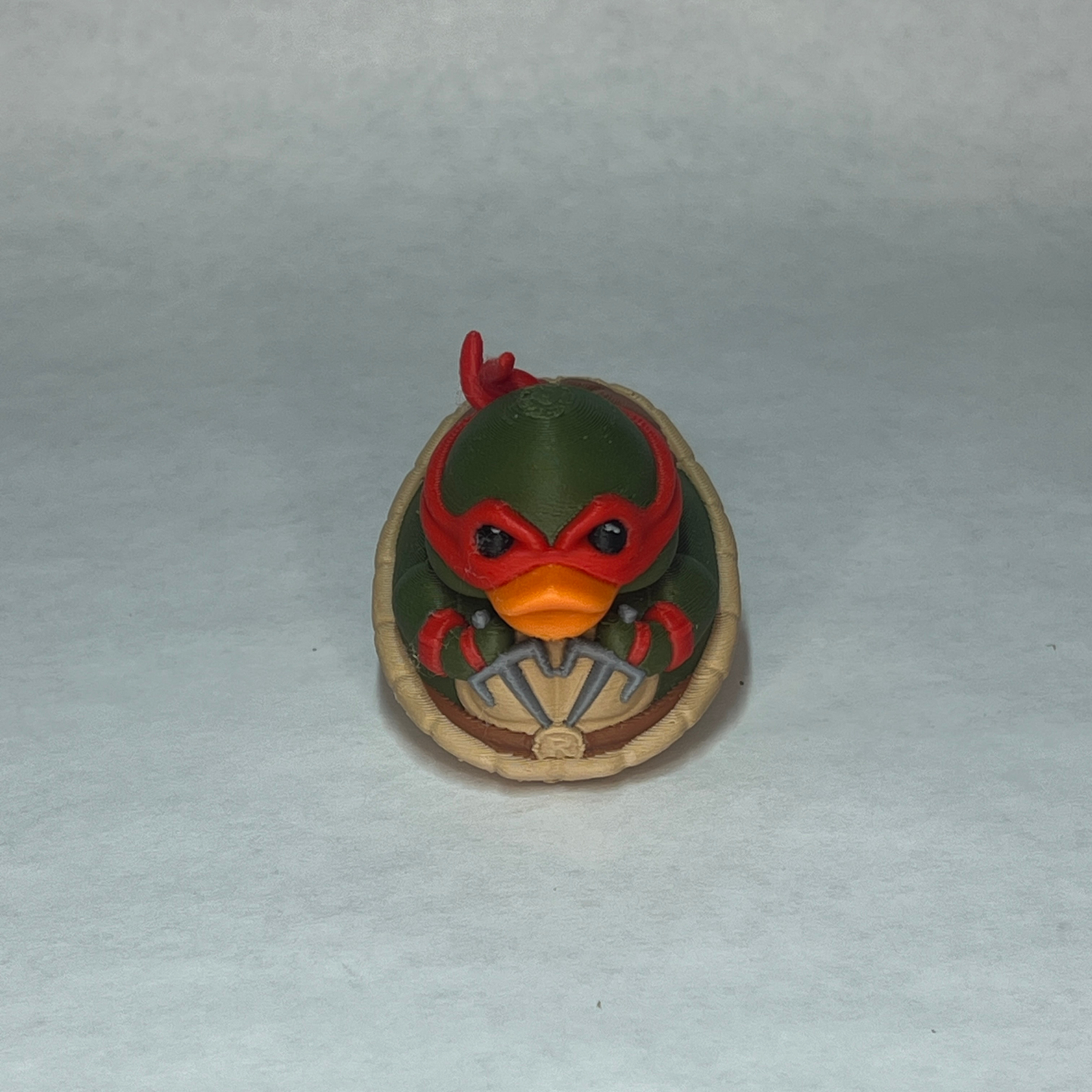 Sai-Wielding Red-Masked Duck