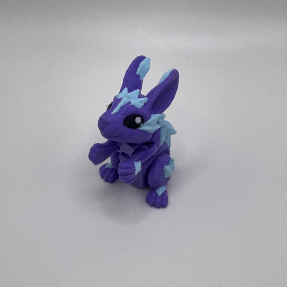 Purple Crystal Bunny