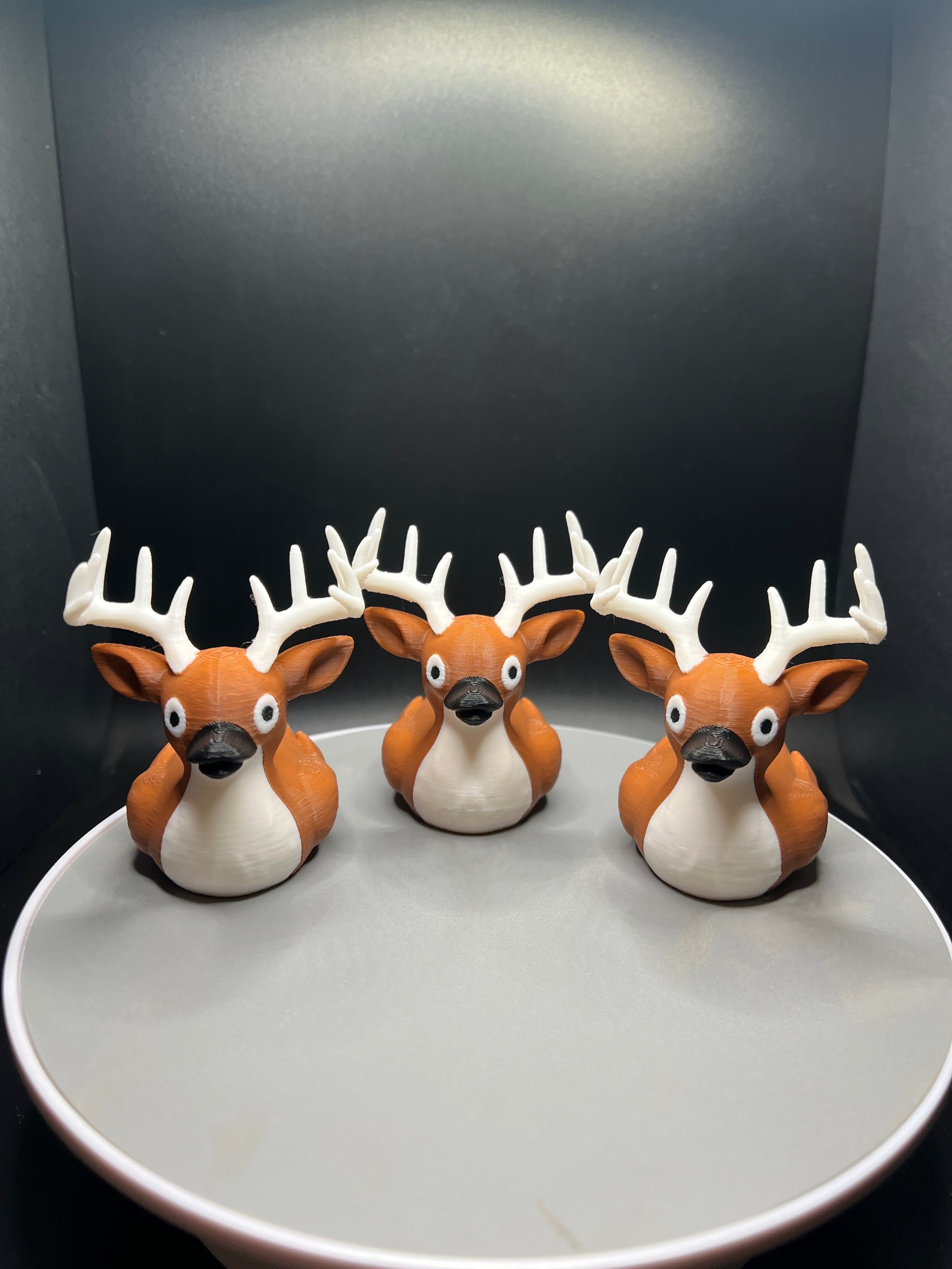 White Tail Deer Jeep Duck