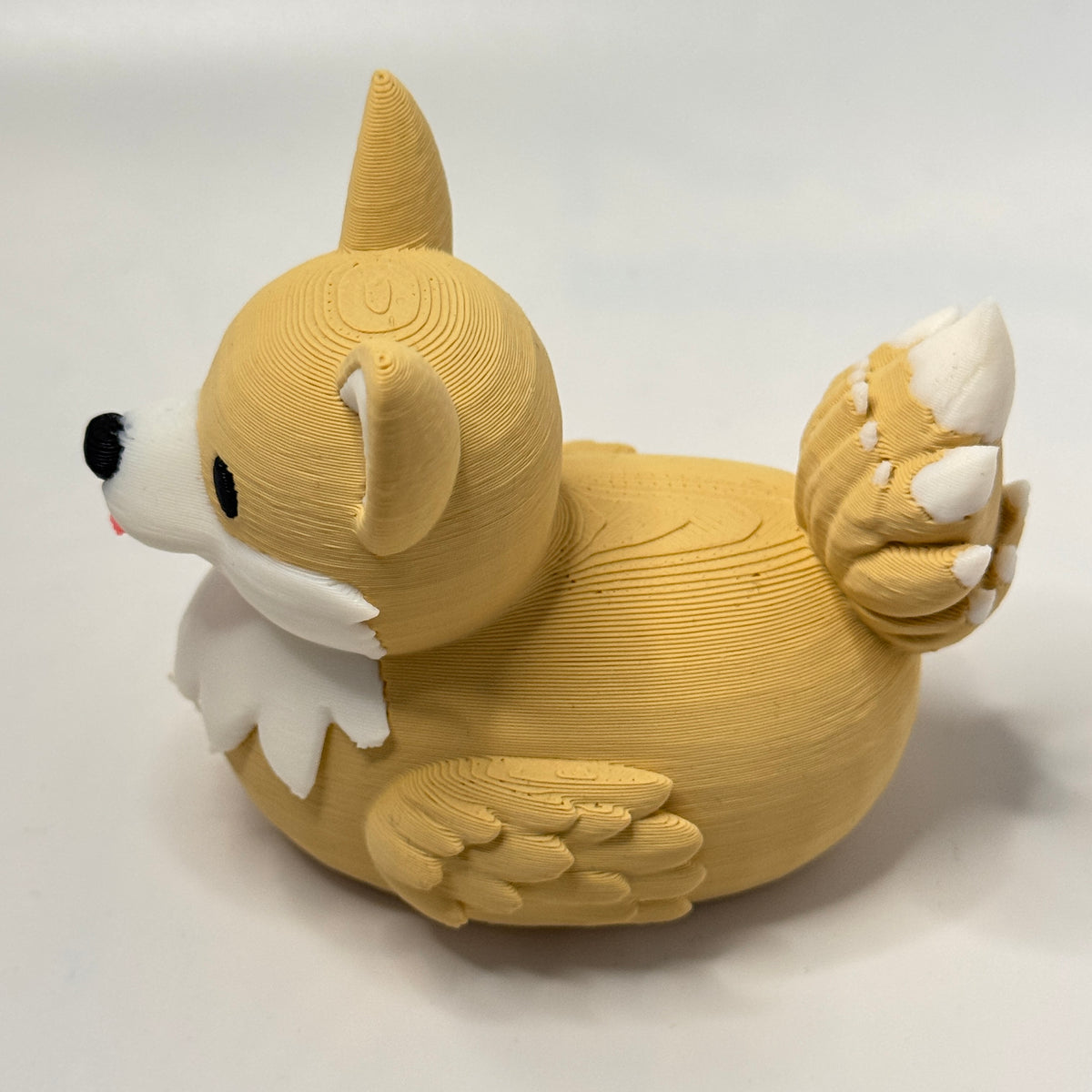 Corgi Duck - side view