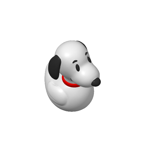 World War Flying Ace Beagle Dash Duck (3D render, made to order)