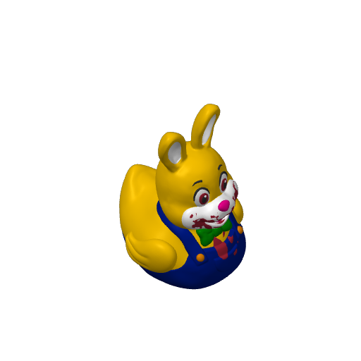 Custom Named Companion Dash Duck (3D render, made to order)