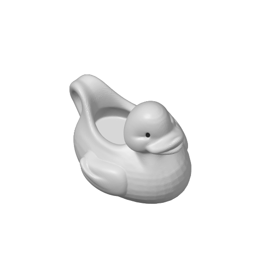 Thanksgiving Gravy Boat Dash Duck (3D render, made to order)