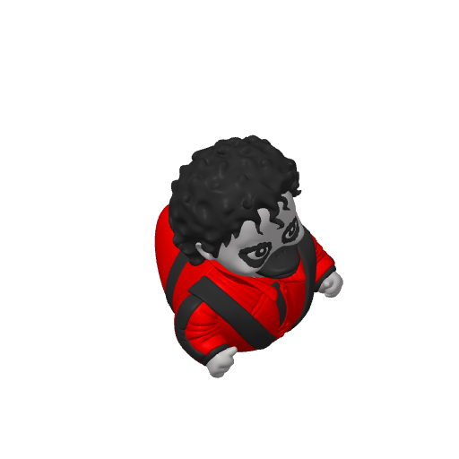 Undead Moonwalk King Dash Duck (3D render, made to order)