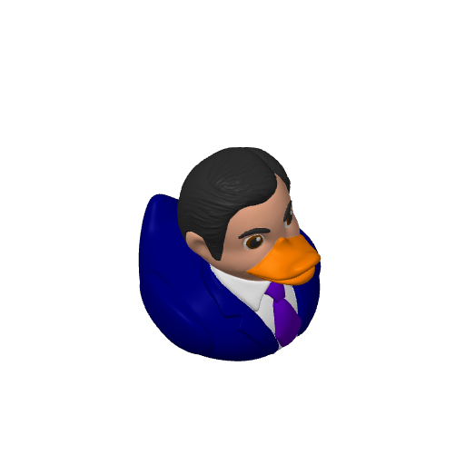 Paper Company Regional Manager Dash Duck (3D render, made to order)