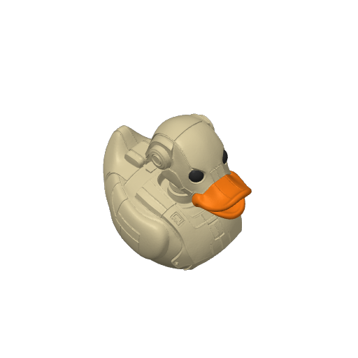 Clanky Tin Foot Soldier Dash Duck (3D render, made to order)