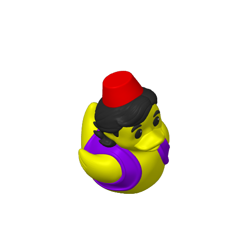 Street Rat Prince Dash Duck (3D render, made to order)