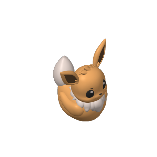 Adaptable Fluffy Evolution Dash Duck (3D render, made to order)