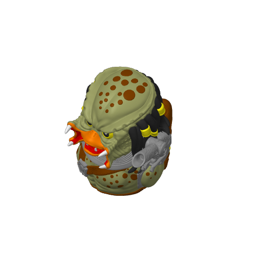 Mesh Netted Jungle Hunter Dash Duck (3D render, made to order)