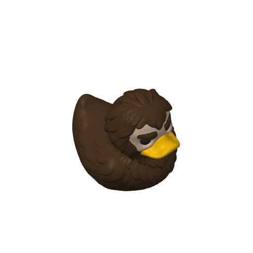 Hairy Forest Legend Dash Duck (3D render, made to order)