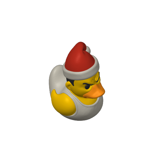 Barefoot Tower Hero Cop Dash Duck (3D render, made to order)