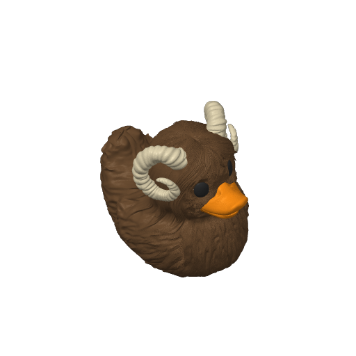 Shaggy Desert Beast Of Burden Dash Duck (3D render, made to order)