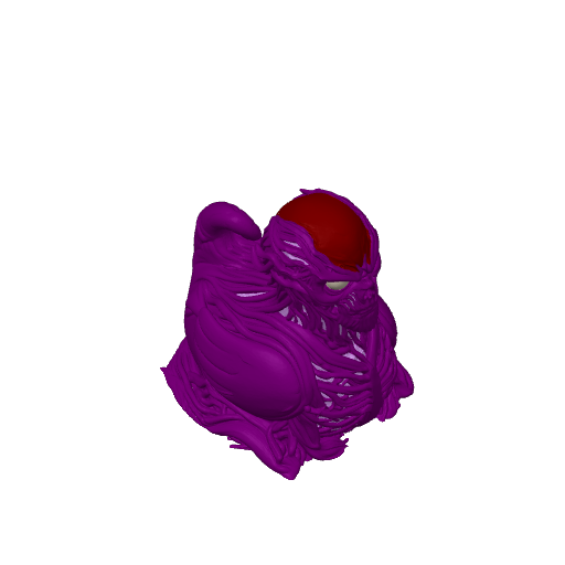 Cursed One Handed Villain Dash Duck (3D render, made to order)