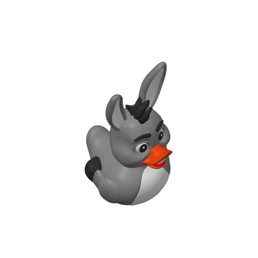 Talking Layered Cake Lover Dash Duck (3D render, made to order)