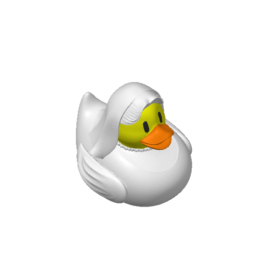Wedding Day Beauty Dash Duck (3D render, made to order)