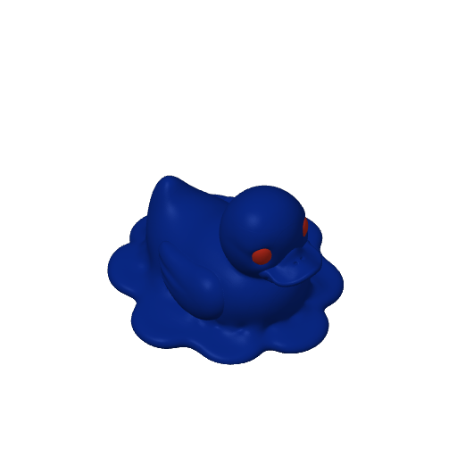 Dripping Heat Affected Dash Duck (3D render, made to order)