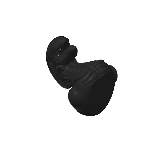 Acid Blooded Space Horror Dash Duck (Version 2) (3D render, made to order)