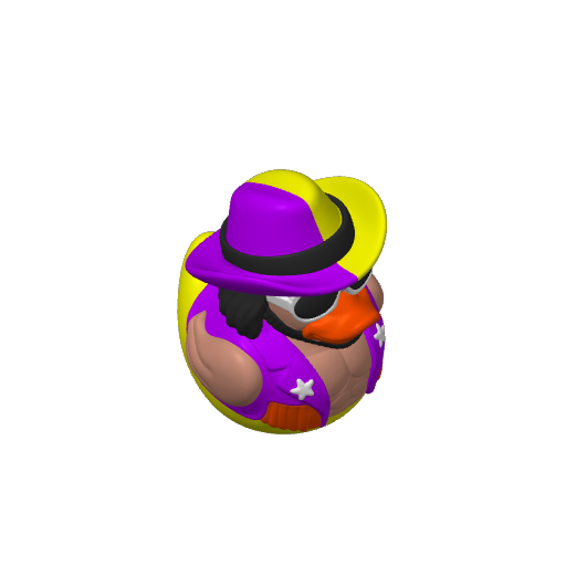 Cream Of The Crop Wrestler Dash Duck (3D render, made to order)