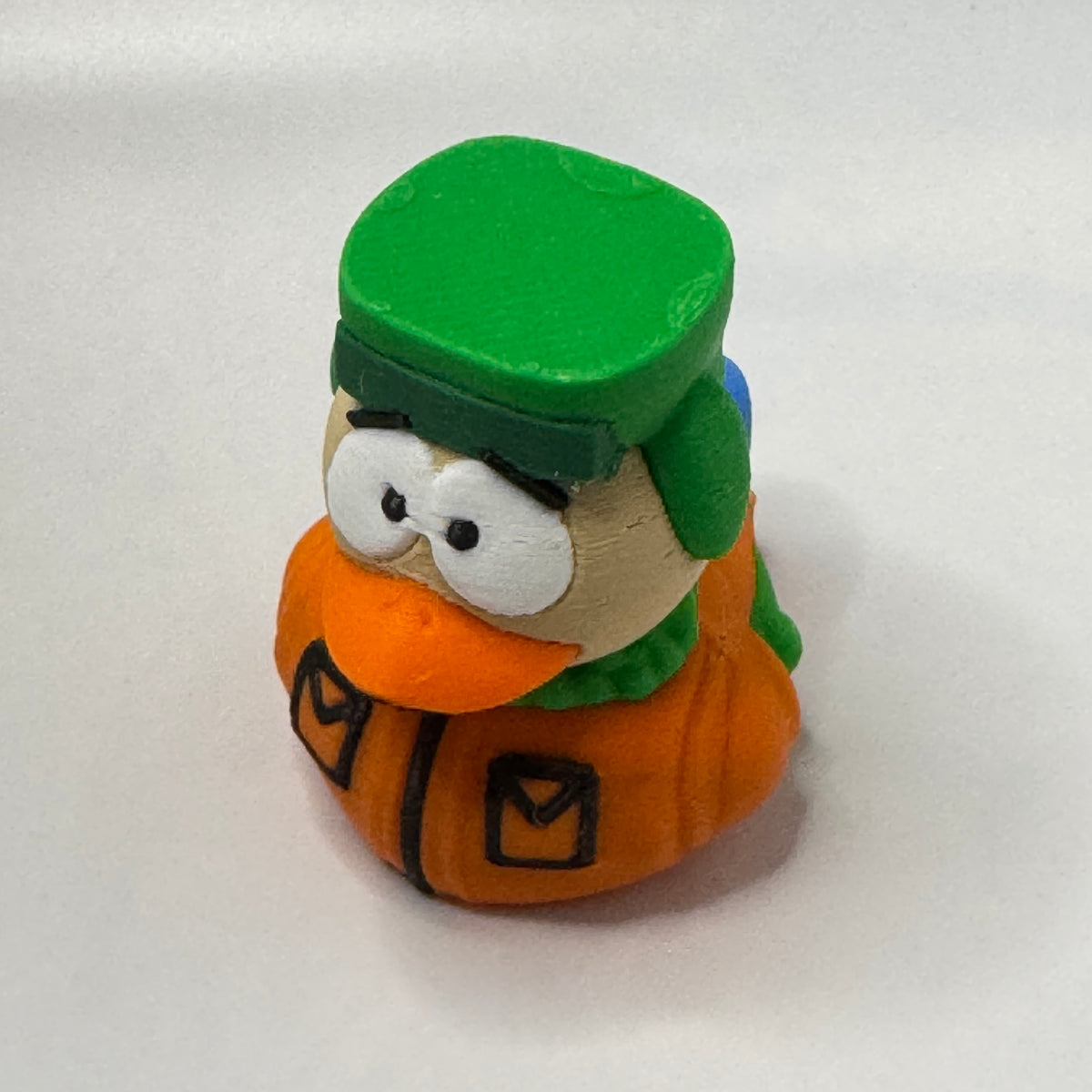Green Hat Jewish Kid Dash Duck