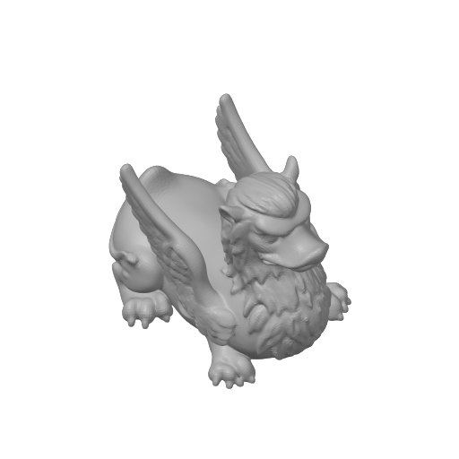 Eagle Lion Hybrid Beast Dash Duck (3D render, made to order)