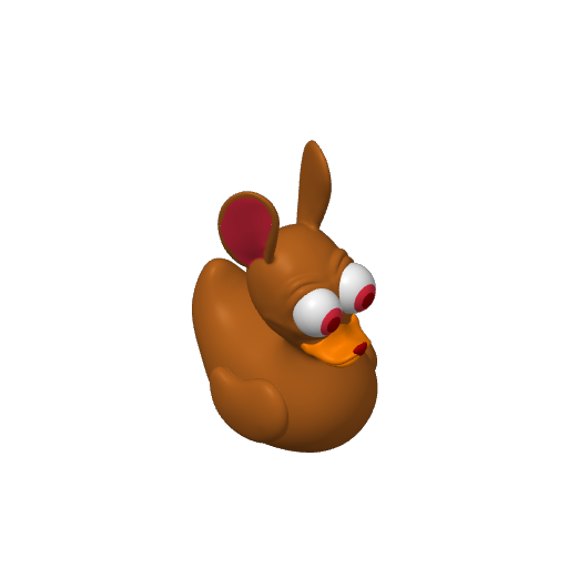 Asthmatic Chihuahua Dash Duck (Version 3) (3D render, made to order)