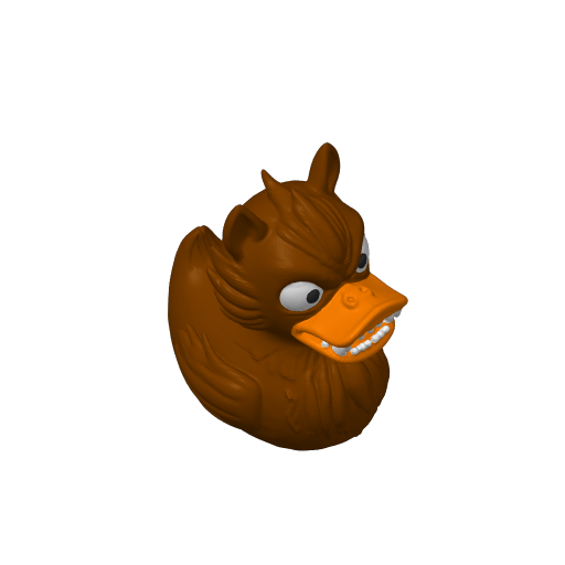 Full Moon Transformed Beast Dash Duck (3D render, made to order)