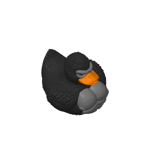Giant Ape Climber Dash Duck (3D render, made to order)