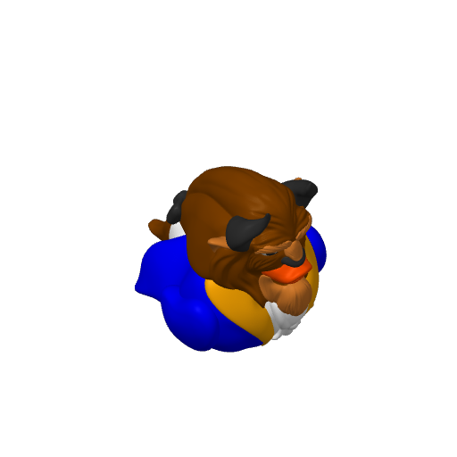 Furry Library Loving Prince Dash Duck (3D render, made to order)